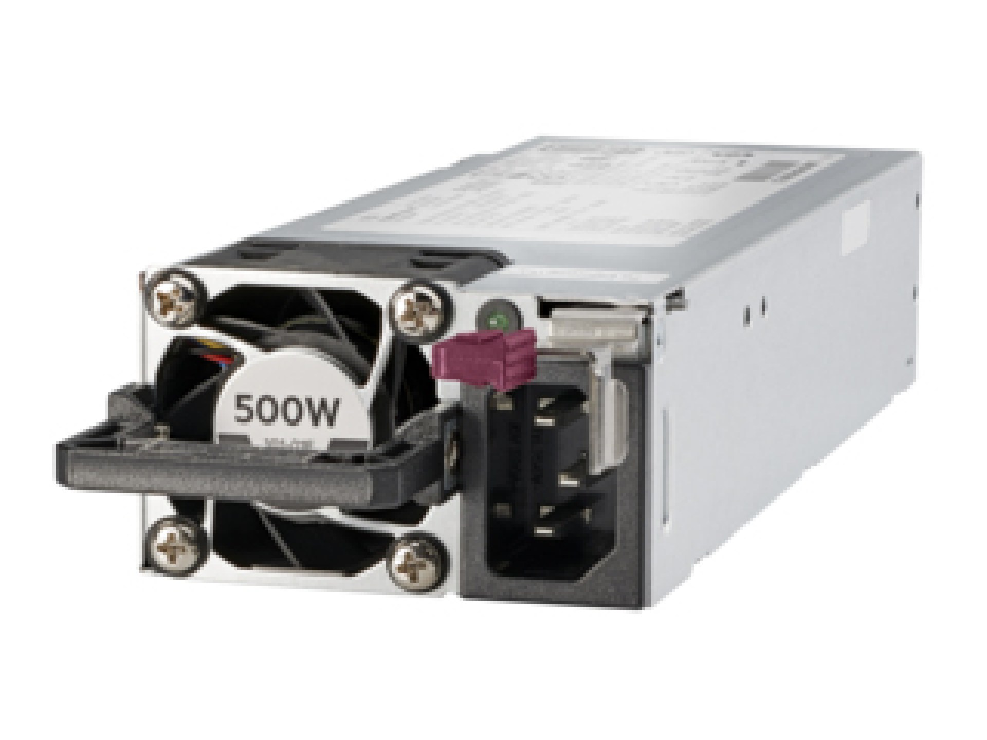 Fuente de Poder Hewlett Packard Enterprise 865408-B21 – 100 – 240 V, 50 – 60 Hz, Gris, 500 W, Servidor