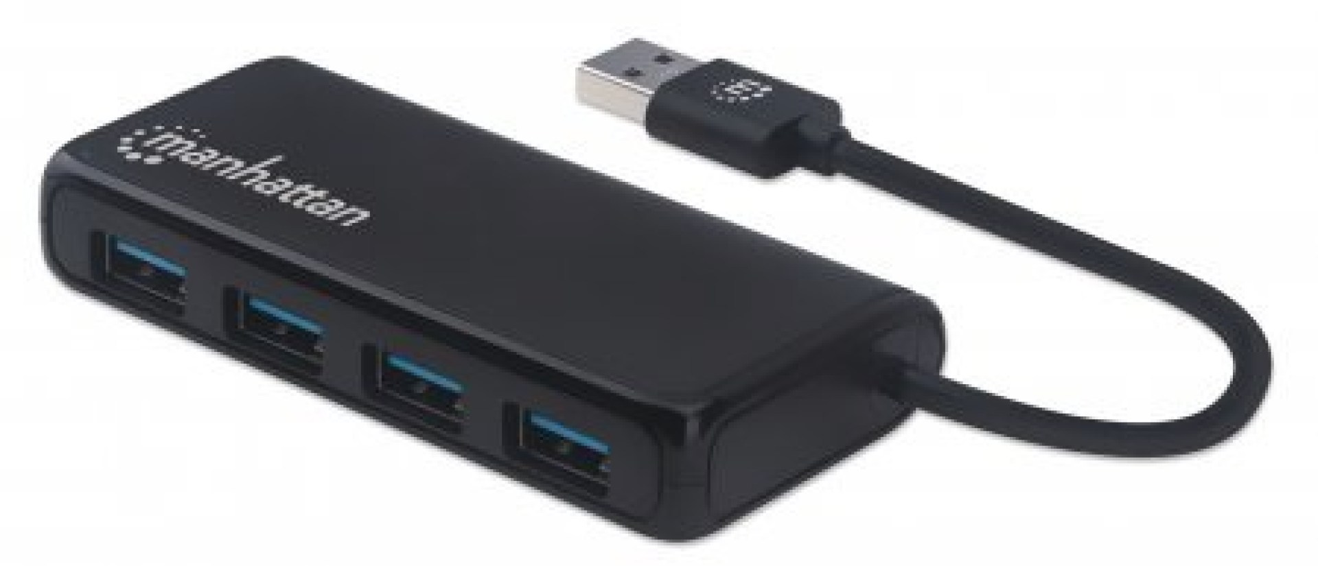164900 Hub USB 3.2 Gen 1 de 4 puertos USB-A  USB 3.2 Gen 1. Alimentación por Bus – no es necesaria una fuente de alimentación externa.