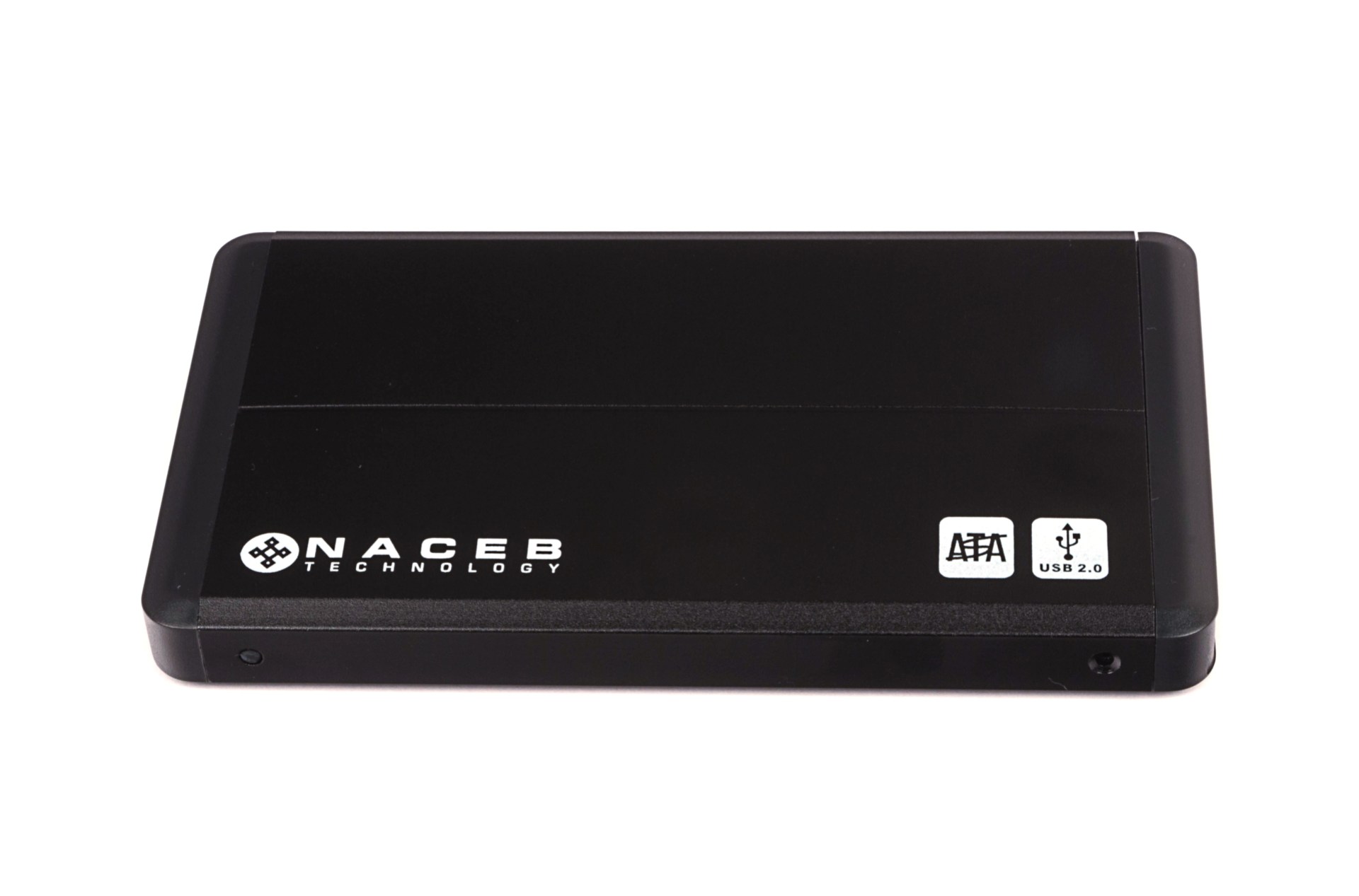 Gabinete para Disco Duro Naceb Technology NA-280 – 1 TB, USB 2.0, 2.5 pulgadas, Negro