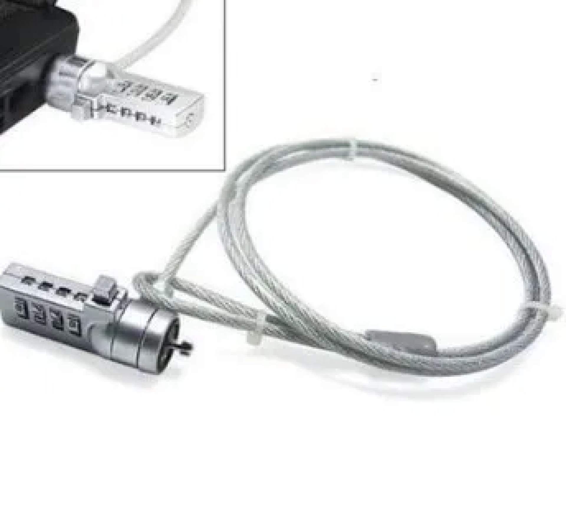 Candado de Combinación – K-Slot (Microsaver), P/Portátiles, Acero, BROBOTIX 128899