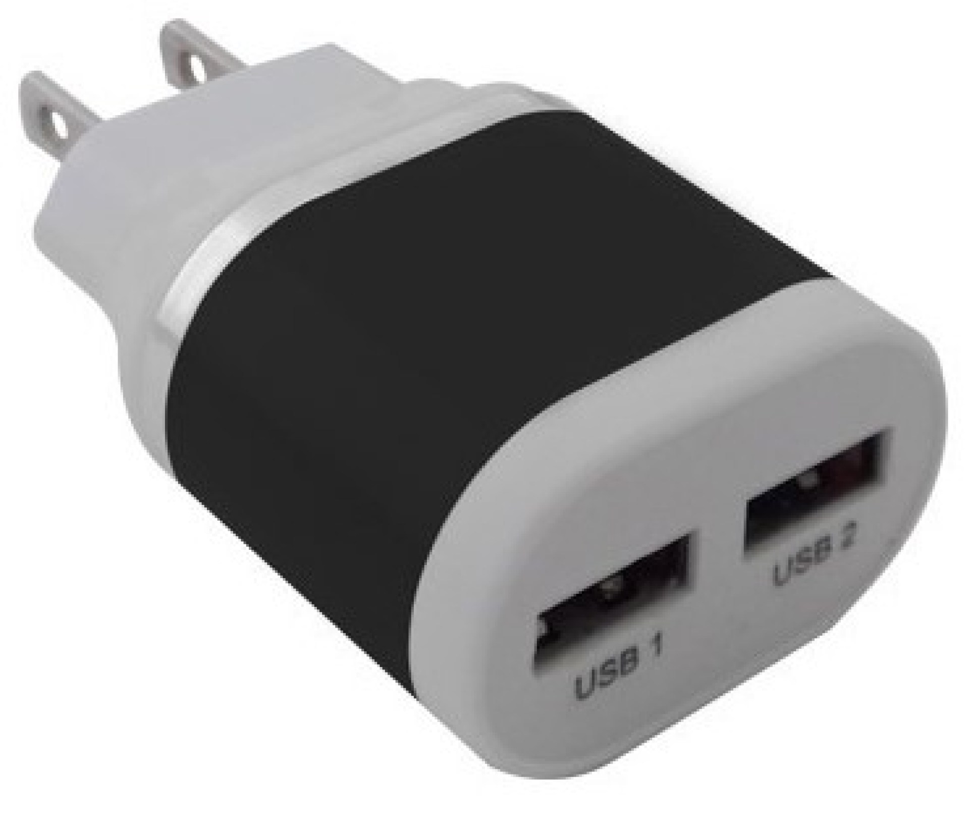 Cargador BROBOTIX 2 Puertos USB 161264N – Negro, USB