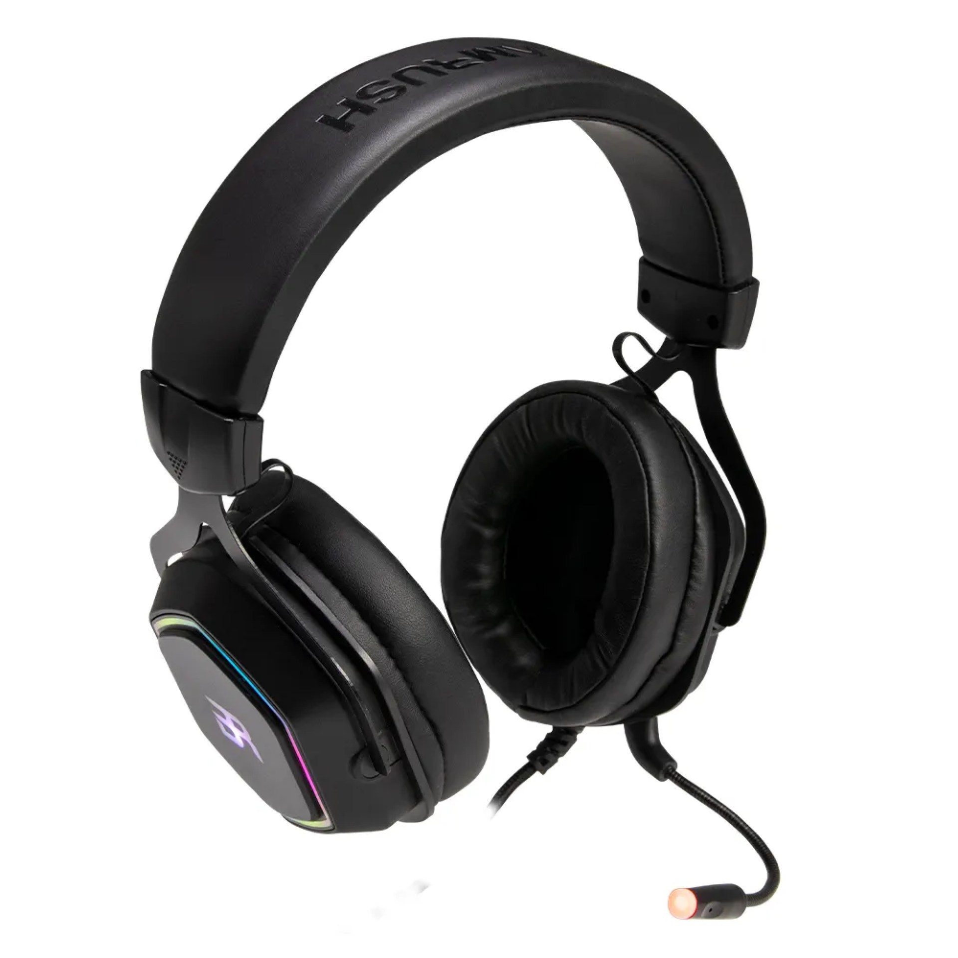Headset Gamer BALAM RUSH 7.1 Canales Alámbricos USB MIC Flexible WINDOWS-LINUX-MAC OS RGB HESIX HS760 –