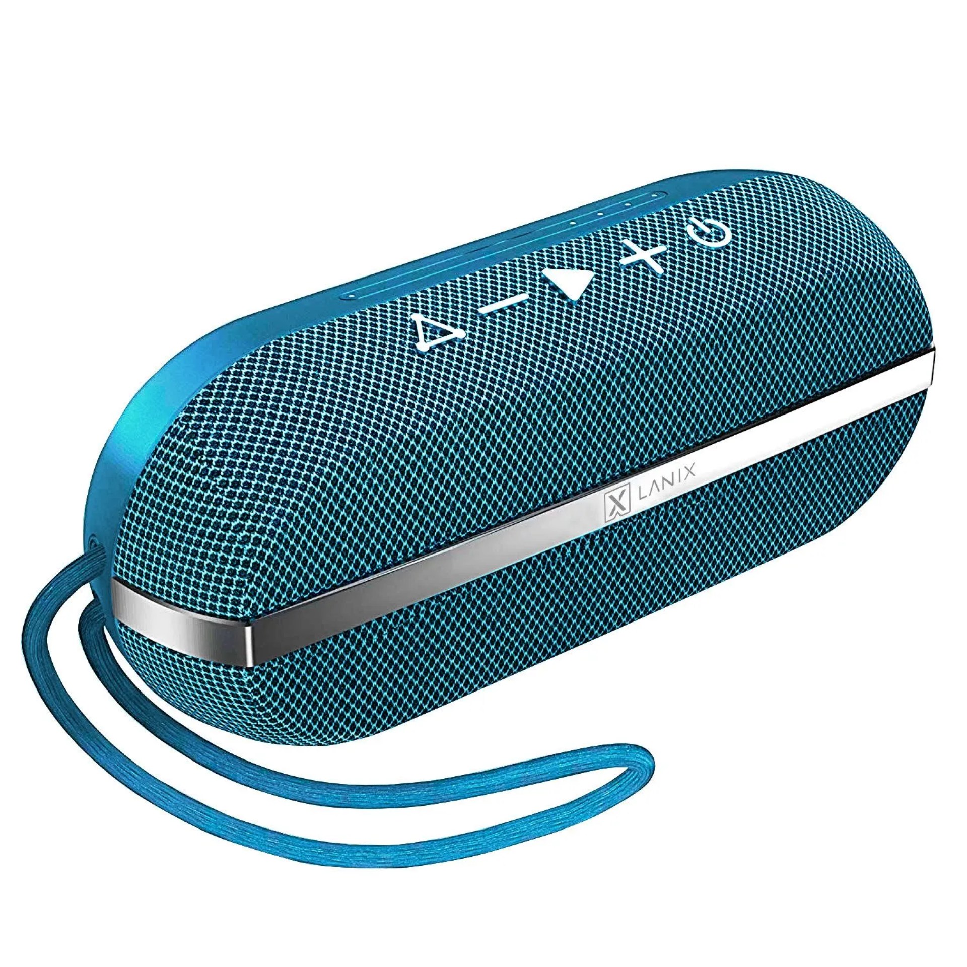 Bocina Bluetooth LANIX 11316 – LXSP PRT, Altavoz portátil, estéreo, Azul, 12 W