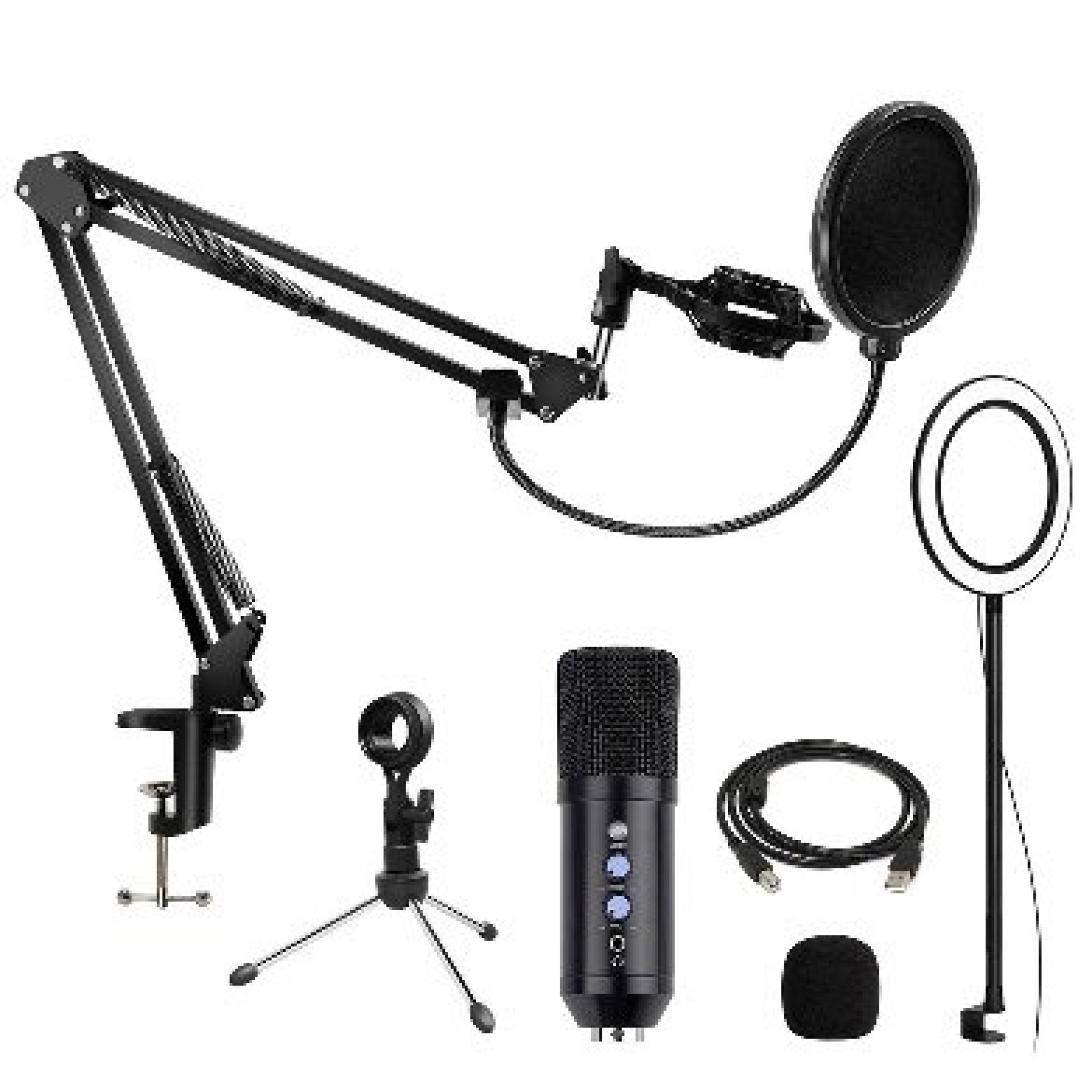Kit P/Tiktokers/Youtuber Profesional  BROBOTIX 263885 – Negro