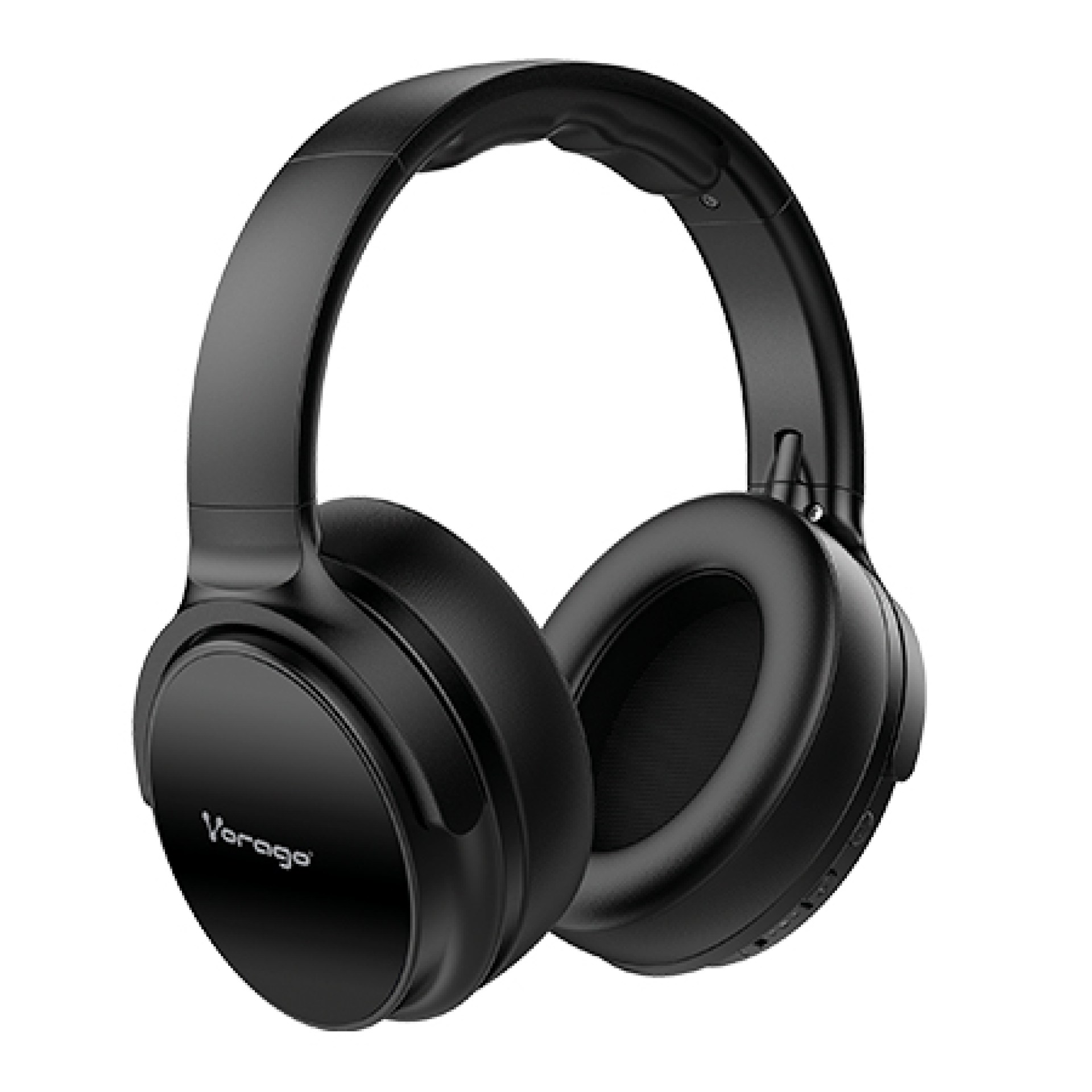 Diadema Vorago HPB-401 Bluetooth 5.0 /  micro VORAGO HPB-401 – Negro, 3.5 mm, Manos libres