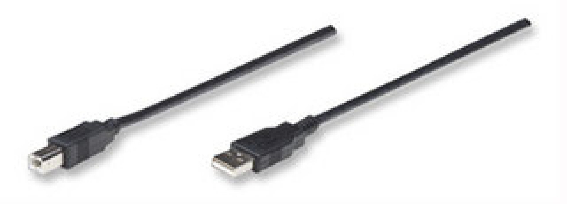 333382 Cable para Impresora USB 2.0 de USB A macho/ USB-B macho – 3 m Color Negro.