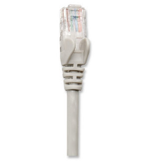 Cable de Red INTELLINET 319867 Cat5e – 7, 5 m, RJ-45, RJ-45, Macho/Macho, Gris