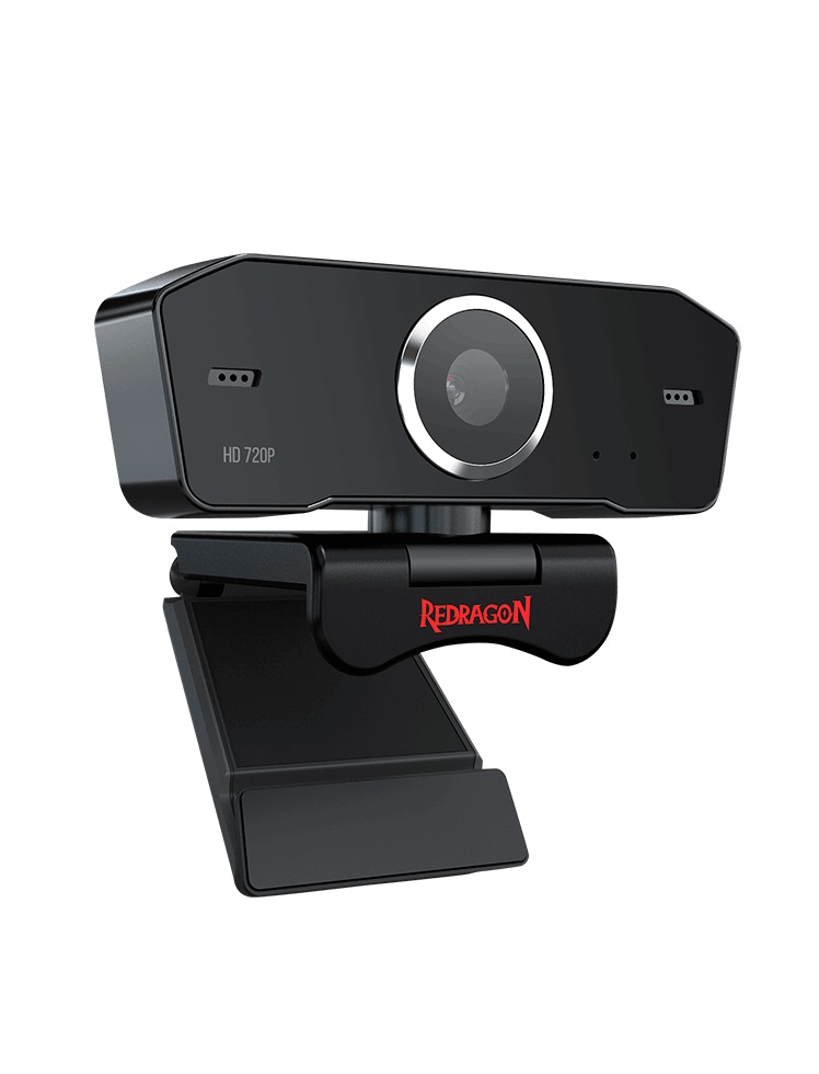 Webcam  Redragon Fobos – Negro, 720p