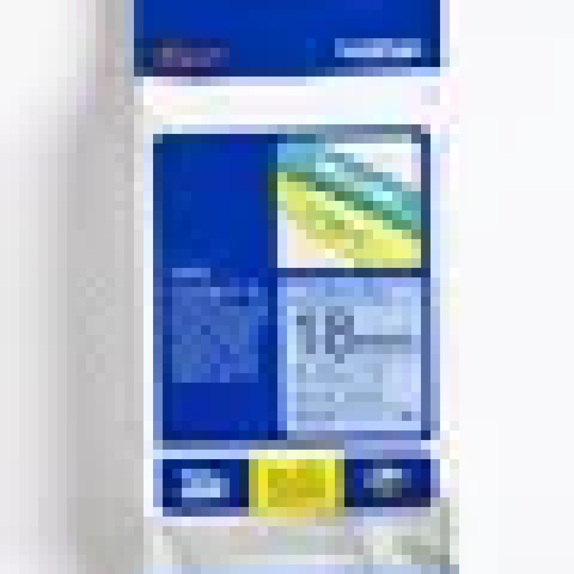 Etiqueta azul continua laminada Brother TZE541 – de 18 mm de ancho x 8 mts de largo. Impresión en negro.