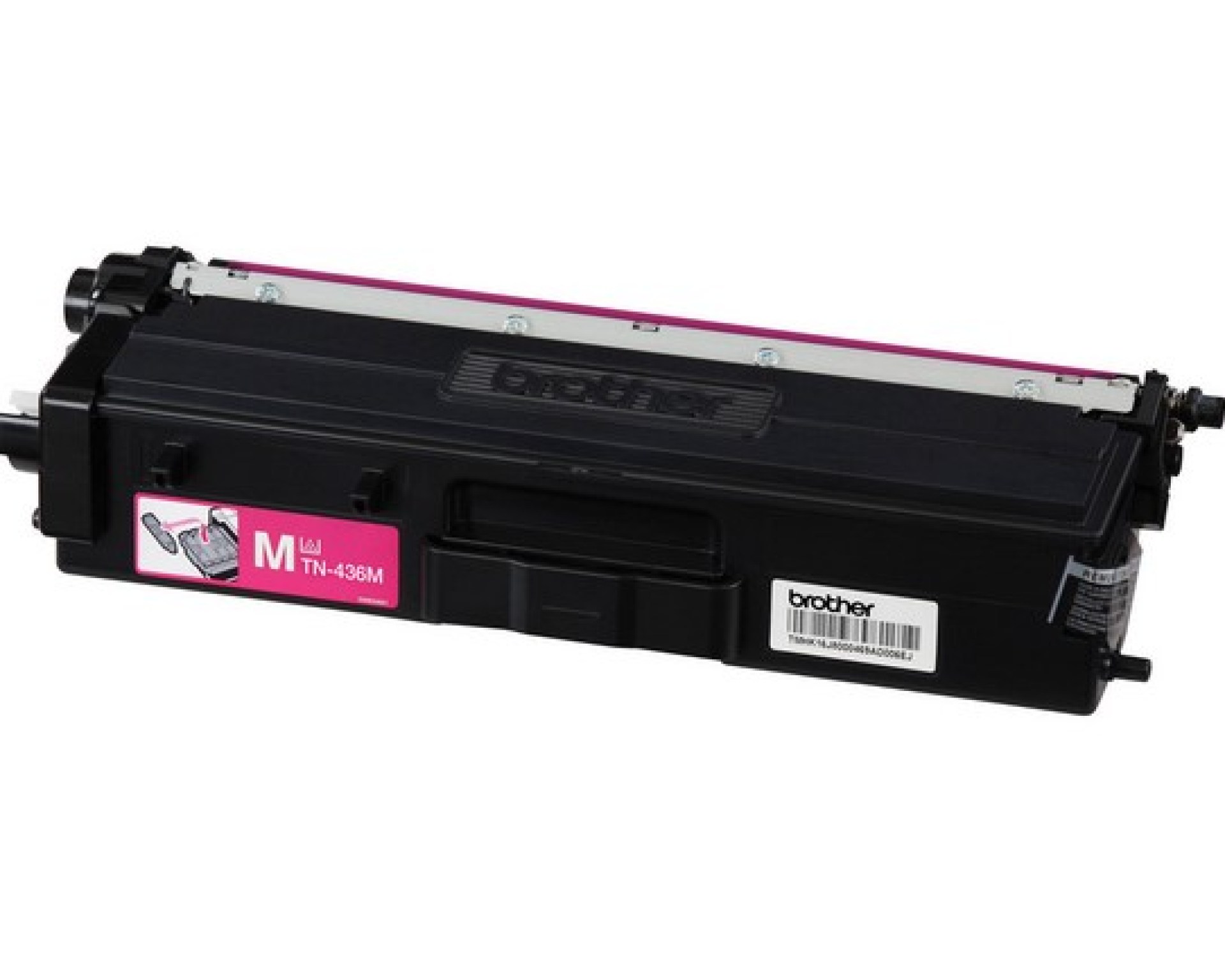 Tóner Brother Valor TN436M magenta – rendimiento aproximado 6, 500 páginas