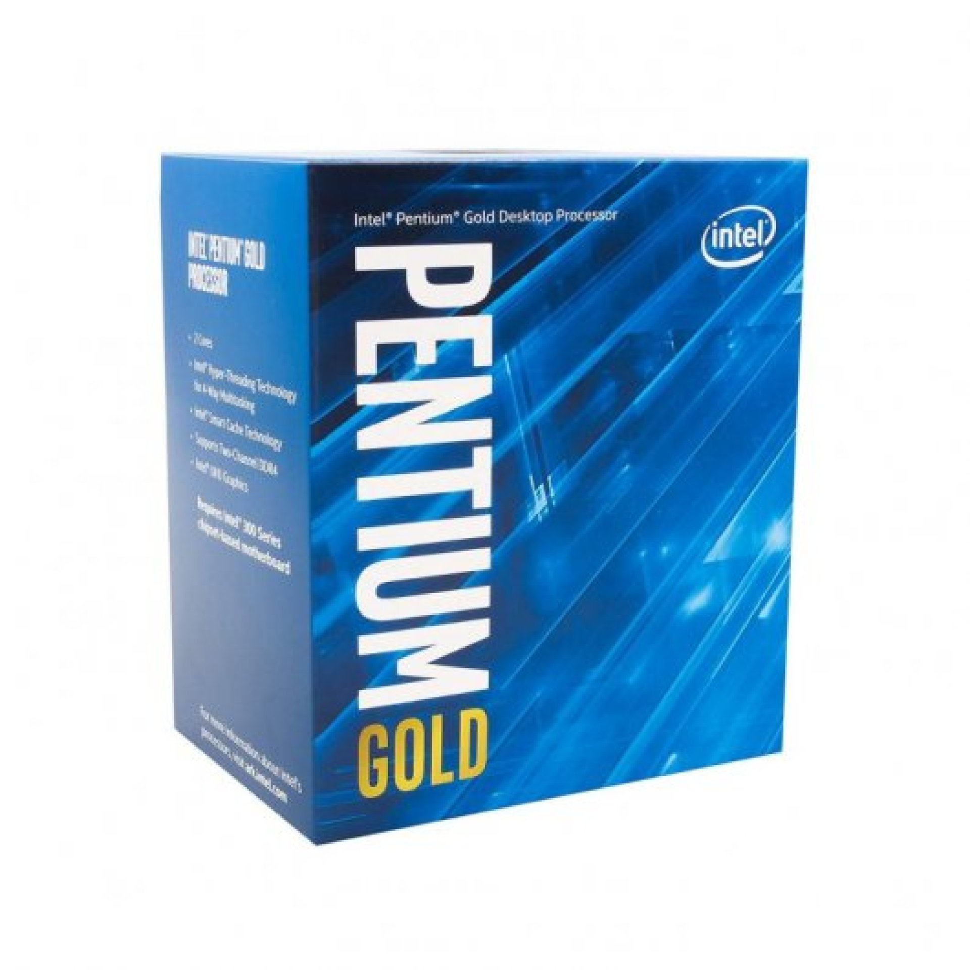 Procesador Intel Pentium Gold G6400 – 4.00GHz, 2 núcleos Socket 1200, 4 MB Caché, Comet Lake. (COMPATIBLE CON MB CHIPSET 400 Y 500)