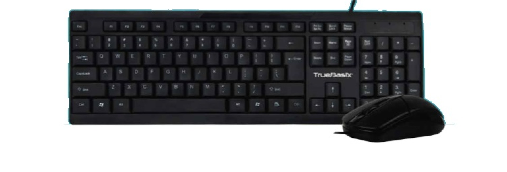 Kit Teclado Estándar y Mouse ACTECK AC-928984 – Estándar, 105 teclas, Negro
