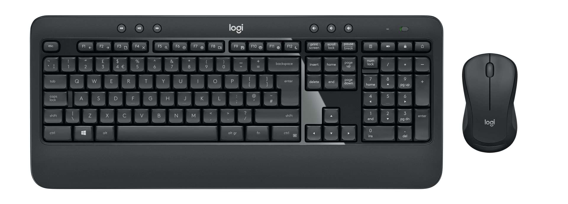 Kit de Teclado y Mouse LOGITECH MK540 ADVANCED – Estándar, Negro