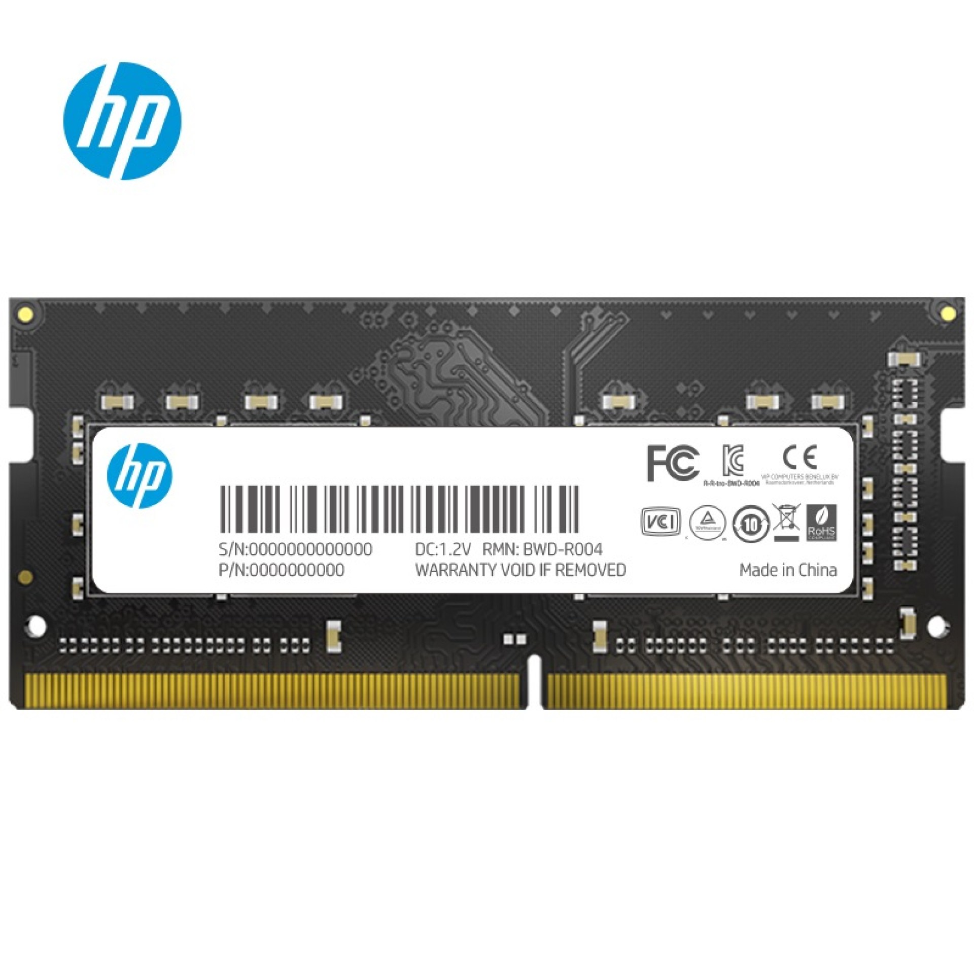Memoria RAM  HP 7EH99AA#ABM – 16 GB, DDR4, 2666 MHz, SO-DIMM