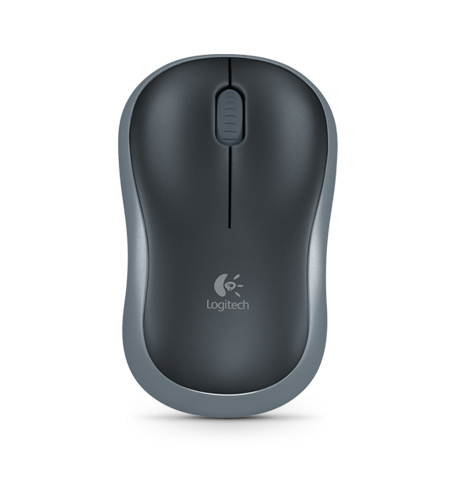 Mouse LOGITECH M185 – Negro, 2 botones, RF inalámbrico, Óptico
