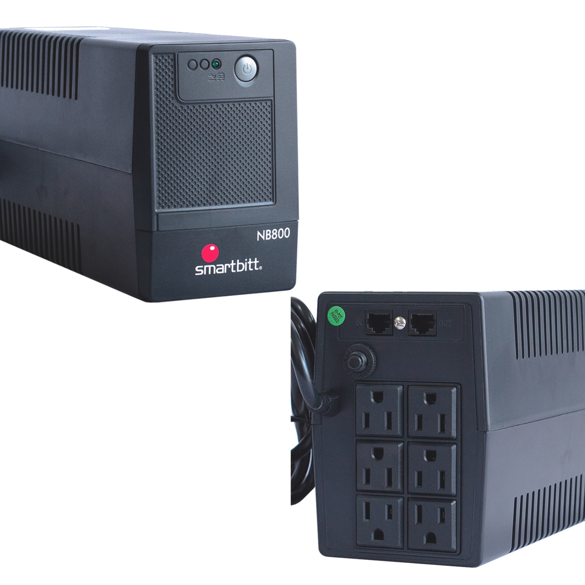 No-Break SMARTBITT SBNB800 – 800 VA, 400 W, Negro