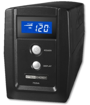 No-Break CyberPower OM750ATLCD – 750 VA, 300 W, 8 h, Negro