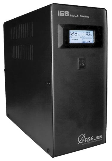 No Break Industrias Sola Basic – 800 VA, 9 h, Negro, Hogar y Oficina