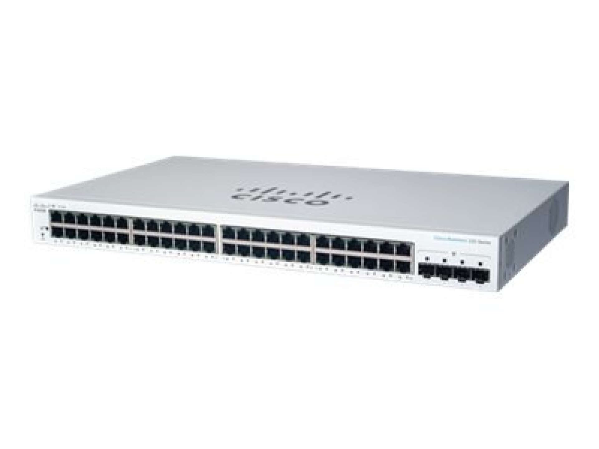 Switch  CISCO CBS220-48P-4G-NA – Blanco, 48 puertos