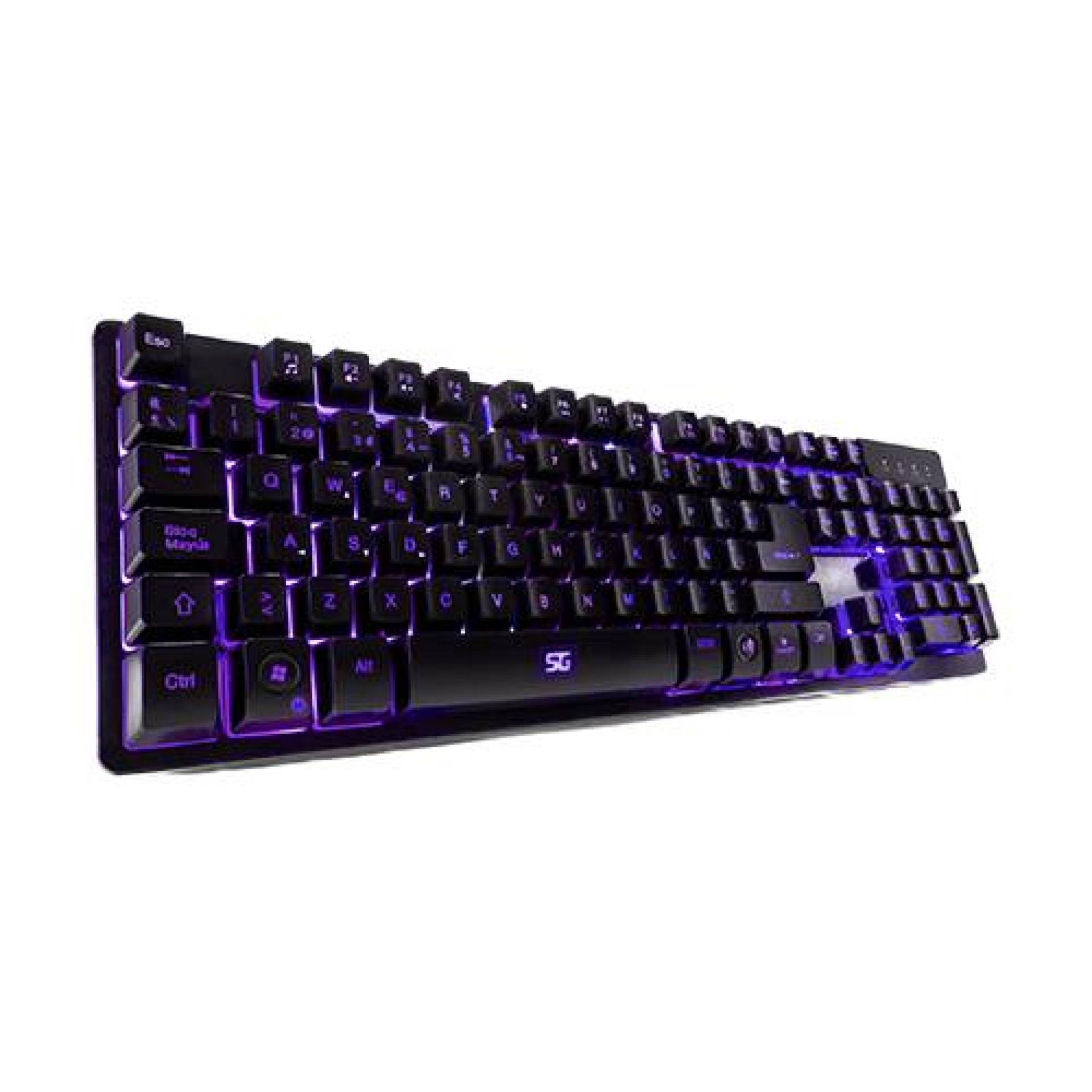 Teclado Gamer VORAGO Start the Game KB-502 – USB, Teclas iluminadas, Anti ghosting